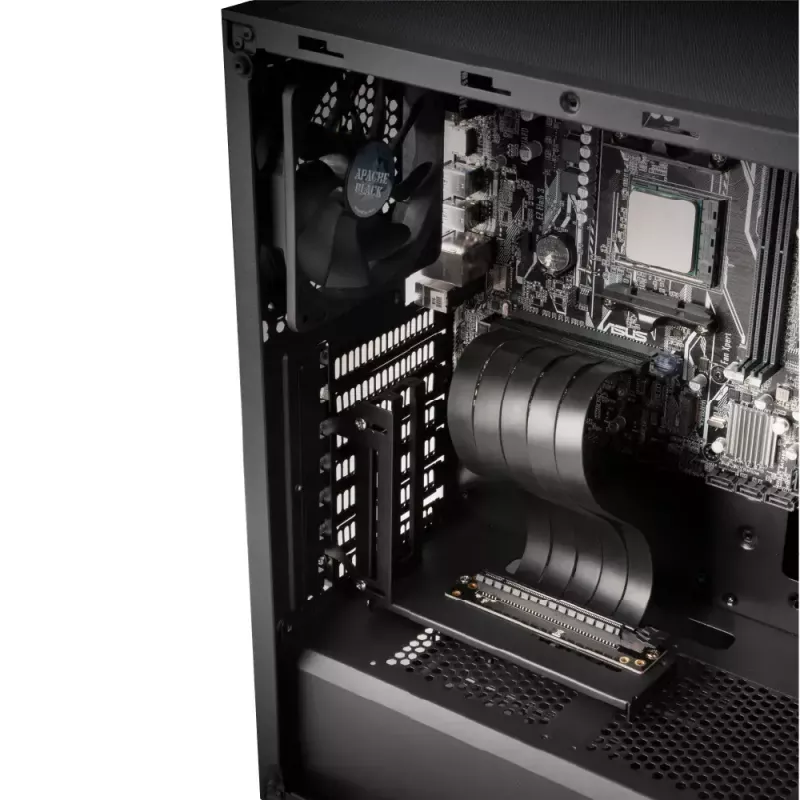 Supporto verticale GPU Akasa RISER nero PRO