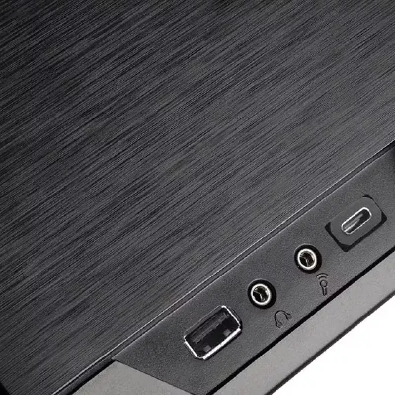 Case PC Silverstone GD09B-C HTPC nero