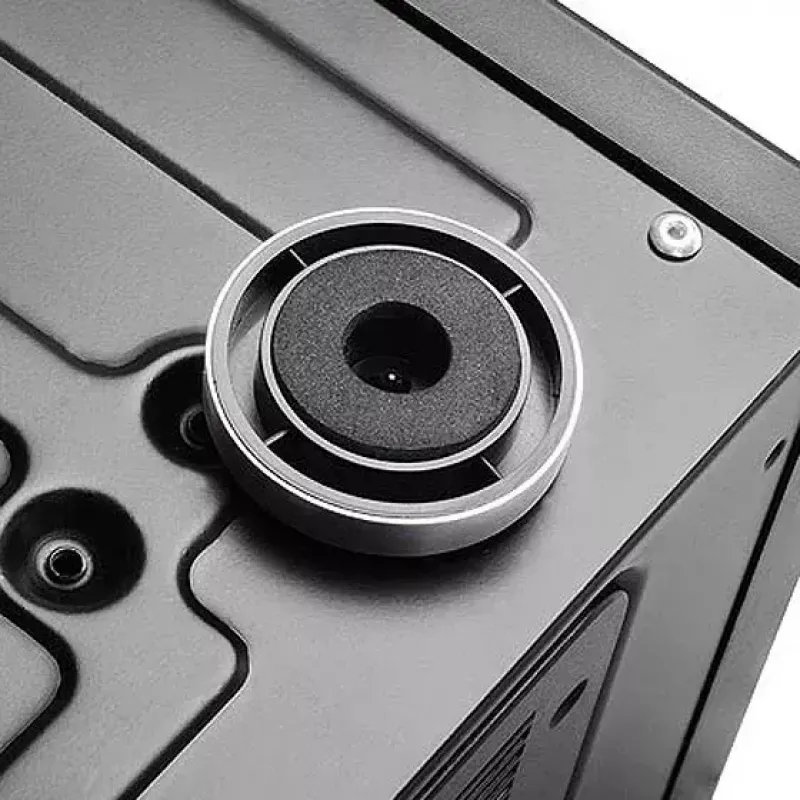 Case PC Silverstone GD09B-C HTPC nero