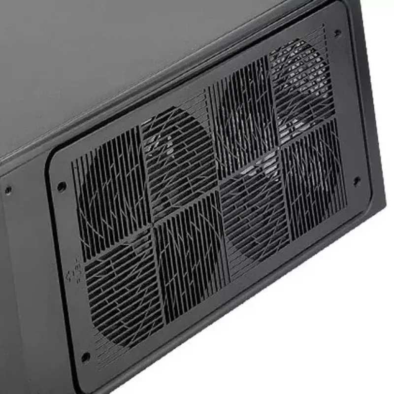 Case PC Silverstone GD09B-C HTPC nero