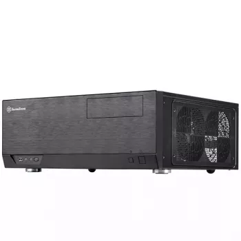 Case PC Silverstone GD09B-C HTPC nero
