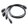 Cavo Silverstone CPL03 0,3 m 4 x 4 pin PWM 4 pin PWM