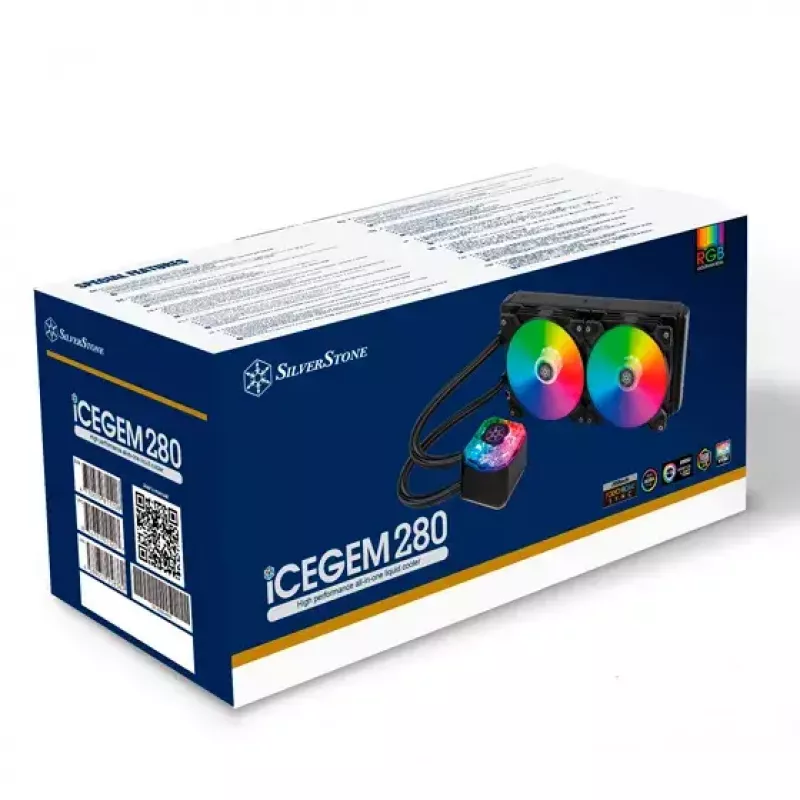 Kit di raffreddamento a liquido Silverstone IceGem 280