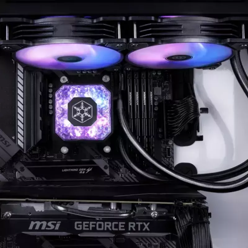 Kit di raffreddamento a liquido Silverstone IceGem 280