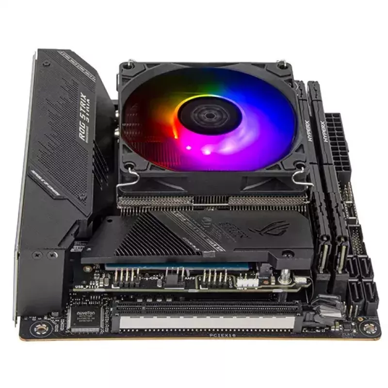 Ventola Silverstone Hydrogon H90 ARGB 9,2 cm nera 500-2600 RPM