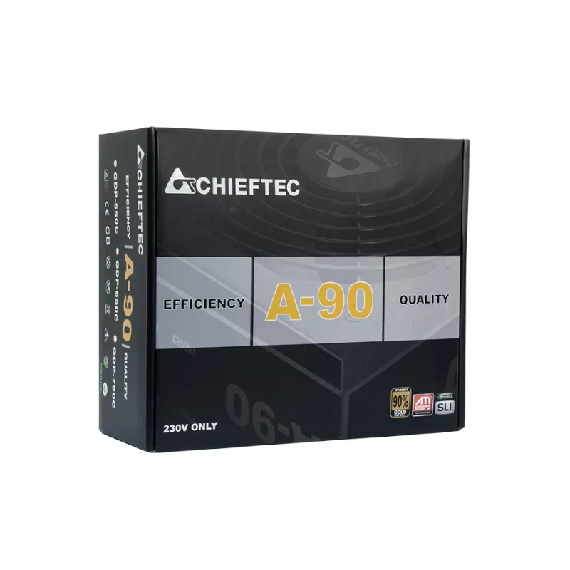 Alimentatore Chieftec GDP-650C 650 W 20+4 pin ATX PS/2 nero