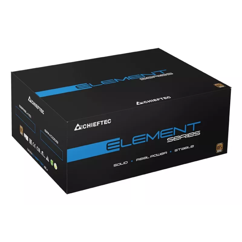 Alimentatore Chieftec ELP-700S 700 W 20+4 pin ATX PS/2 nero