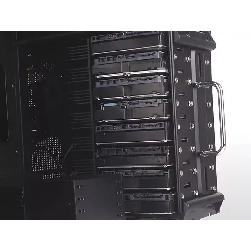 Case PC Silverstone TJ04-E Midi Tower nero