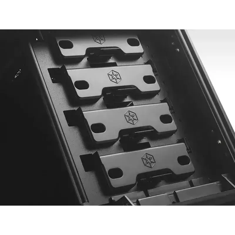 Case PC Silverstone TJ04-E Midi Tower nero