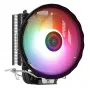 Dissipatore ad aria AEROCOOL Rave 3 FRGB 120 mm nero bianco — 3 heatpipe, ARGB, cuscinetto idraulico, 1800 giri/min