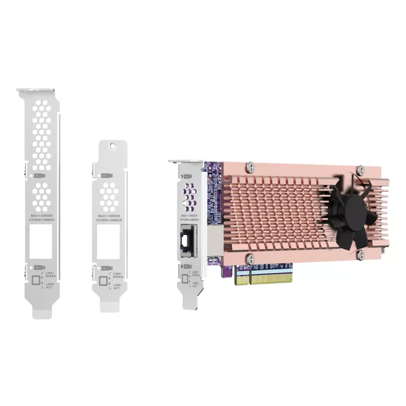 QNAP Card QM2 schede/adattatori di interfaccia interni PCIe, RJ-45