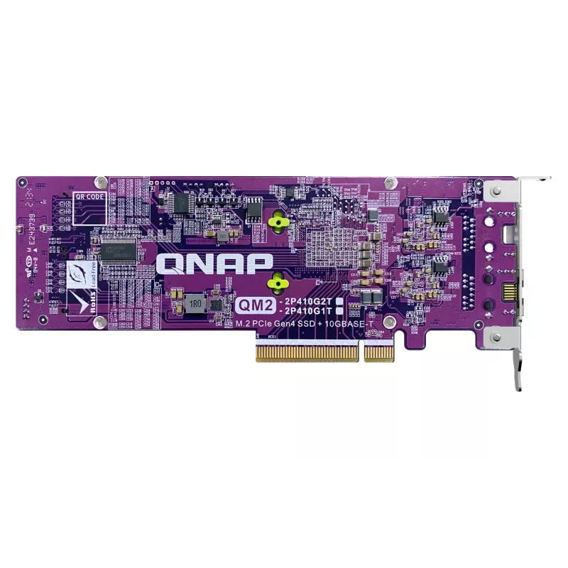 QNAP Card QM2 schede/adattatori di interfaccia interni PCIe, RJ-45