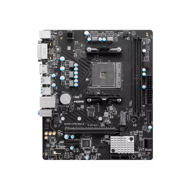 Scheda madre MSI B450M-A PRO MAX II AMD B450 Socket AM4 micro ATX