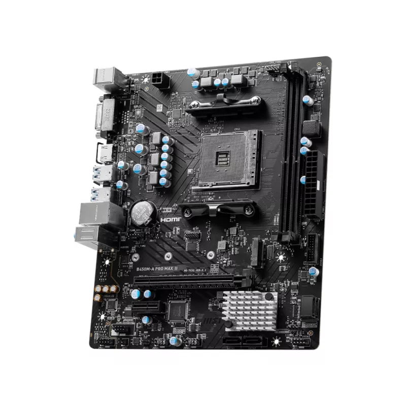 Scheda madre MSI B450M-A PRO MAX II AMD B450 Socket AM4 micro ATX