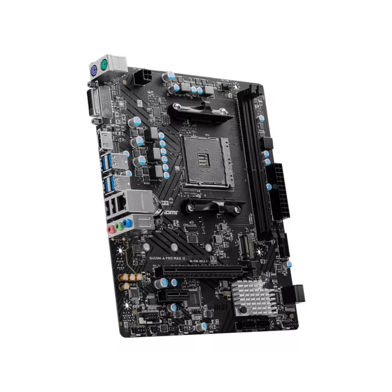 Scheda madre MSI B450M-A PRO MAX II AMD B450 Socket AM4 micro ATX