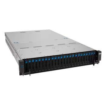 Rack server ASUS RS520A-E12-RS24U Socket SP5, AMD EPYC 9004, 1 CPU, 24x DDR5 DIMM, max 6,14 TB, 2U, 26x alloggiamenti 2,5