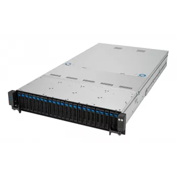 Rack server ASUS RS520A-E12-RS24U Socket SP5, AMD EPYC 9004, 1 CPU, 24x DDR5 DIMM, max 6,14 TB, 2U, 26x alloggiamenti 2,5