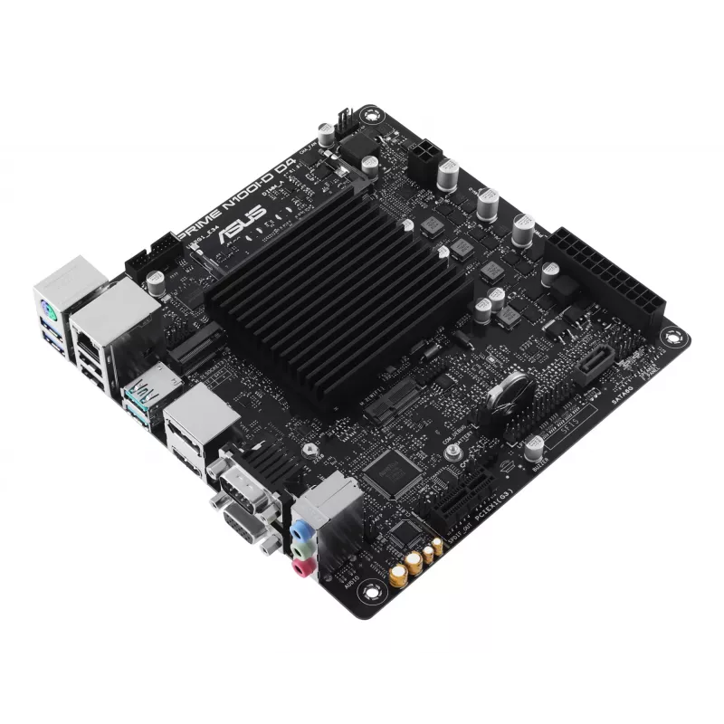 Scheda madre ASUS PRIME N100I-D D4, chipset Intel, socket NA, mini ITX