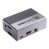 Case per computer ASUS Tinker Fanless – alluminio, argento, case a raffreddamento passivo