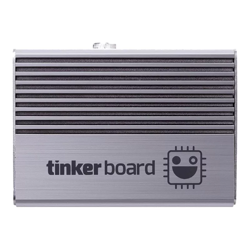 Case per computer ASUS Tinker Fanless – alluminio, argento, case a raffreddamento passivo