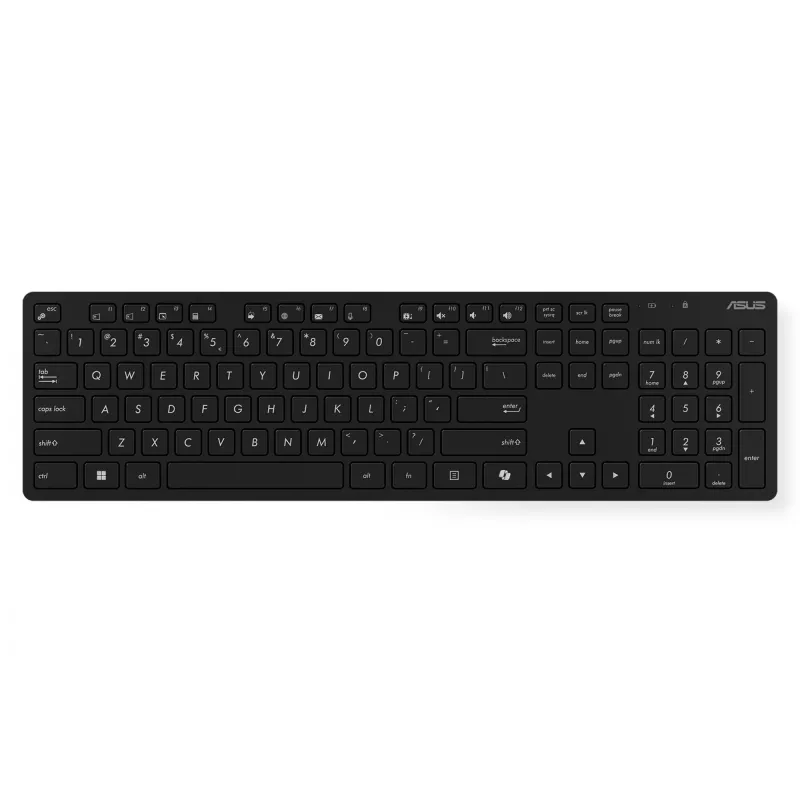 Tastiera e mouse ASUS W5000 inclusi universale RF wireless nero