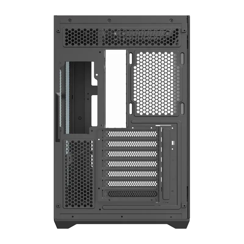 Case per computer Darkflash C280 (nero) – compatibile Mid-Tower ATX, pannello frontale in mesh