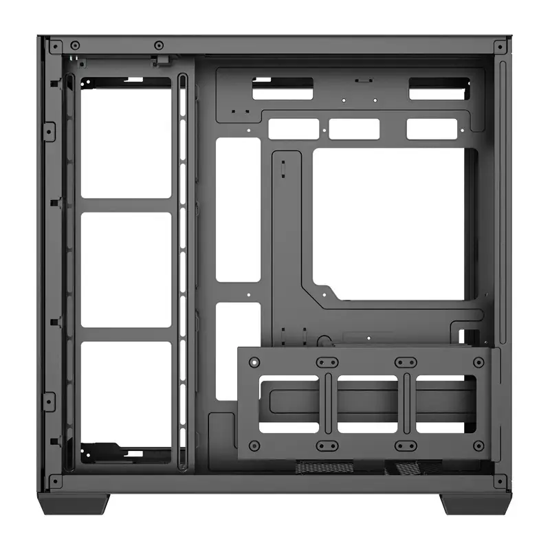 Case per computer Darkflash C280 (nero) – compatibile Mid-Tower ATX, pannello frontale in mesh