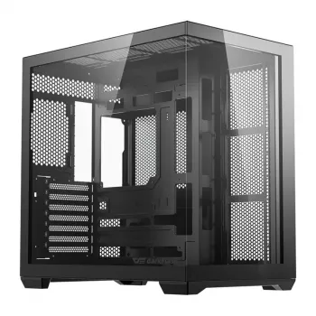 Case per computer Darkflash C280 (nero) – compatibile Mid-Tower ATX, pannello frontale in mesh