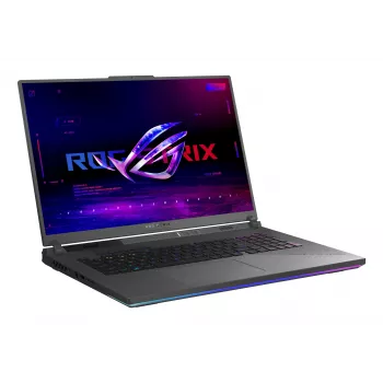 ASUS ROG Strix G18 G814PP-S8014W Laptop AMD Ryzen™ 9 8940HX 45,7 cm (18 pollici) WUXGA 32 GB DDR5-SDRAM 1 TB SSD NVIDIA GeForce RTX 5070 Wi-Fi 6E (802.11ax) Windows 11 Home tedesco nero, grigio