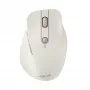 Mouse wireless per destrimani ASUS MD105 MK-WH — RF + Bluetooth, 2400 DPI, rotella, batteria, beige