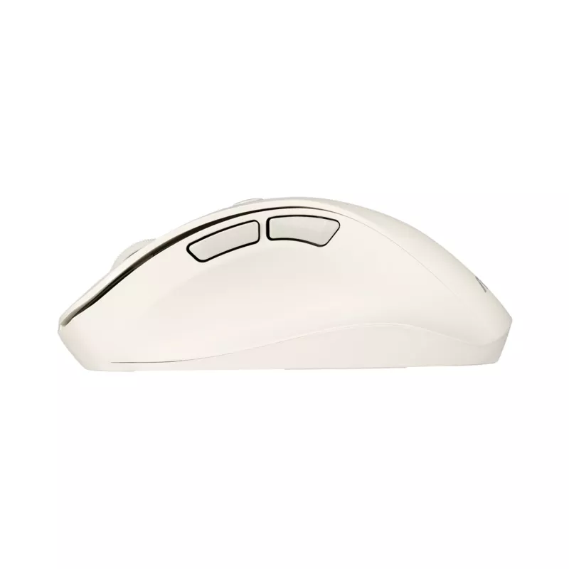 Mouse wireless per destrimani ASUS MD105 MK-WH — RF + Bluetooth, 2400 DPI, rotella, batteria, beige