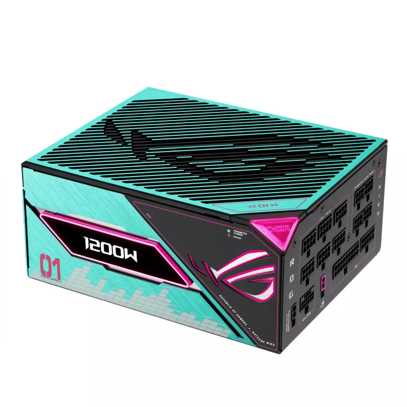 ASUS ROG -THOR-1200P3-MIKU alimentatore 1200 W 20+4 pin ATX ATX multicolore