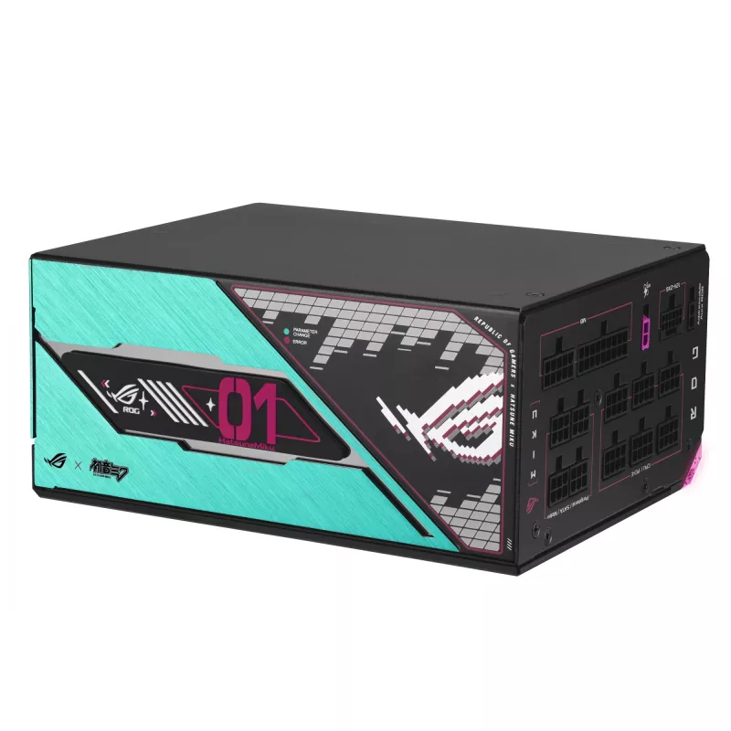 ASUS ROG -THOR-1200P3-MIKU alimentatore 1200 W 20+4 pin ATX ATX multicolore