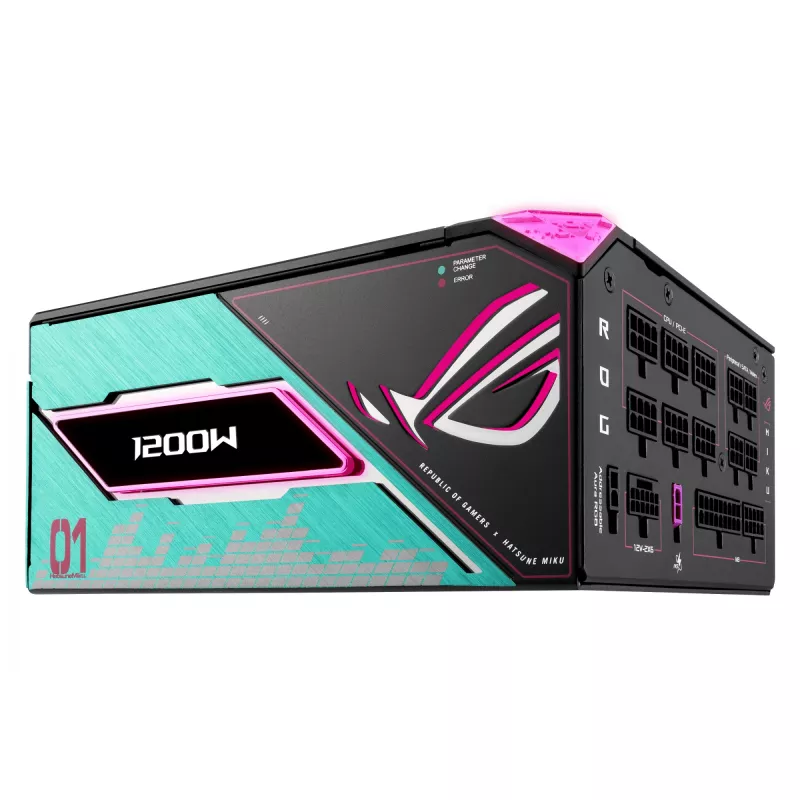 ASUS ROG -THOR-1200P3-MIKU alimentatore 1200 W 20+4 pin ATX ATX multicolore