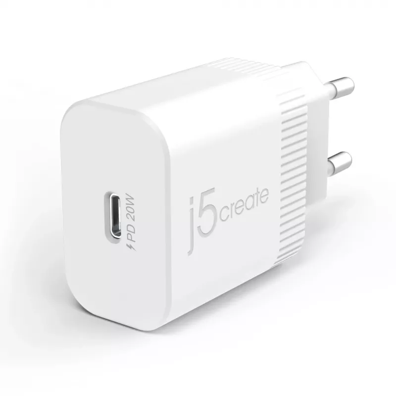 Caricabatterie da parete j5create JUP1420 20W PD USB-C indoor AC 100-240V