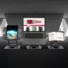 j5create JTS327 supporto dock multi-angolo 4K, supporto per laptop, grigio, alluminio, 40,6 cm (16