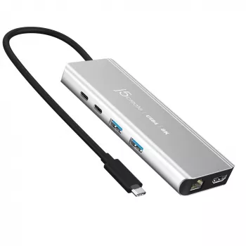 j5create JCD403 hub multiporta USB4 8K USB Type-C HDMI RJ-45