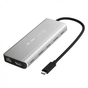 j5create JCD403 hub multiporta USB4 8K USB Type-C HDMI RJ-45