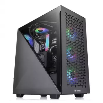 Case PC Thermaltake Divider 300 TG Air Midi Tower nero