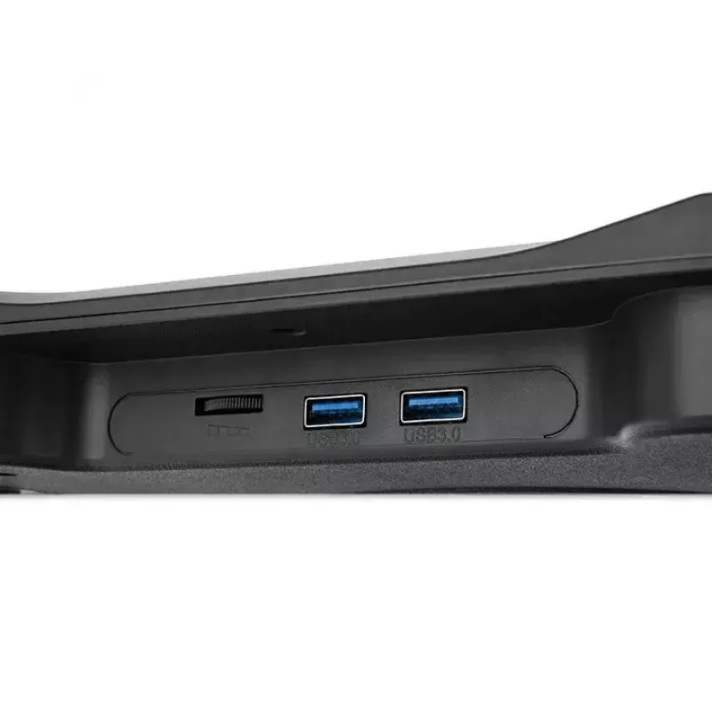 Base di raffreddamento per laptop Thermaltake Massive 12 Max 43,2 cm 5 ventole nero