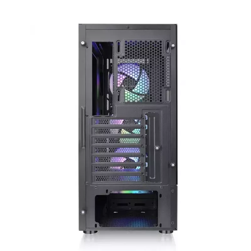 Case PC Thermaltake S200 TG ARGB Midi Tower nero