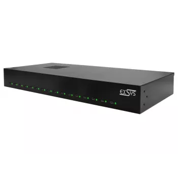 Caricabatterie per dispositivi mobili EXSYS EX-11016 universale nero AC ricarica rapida