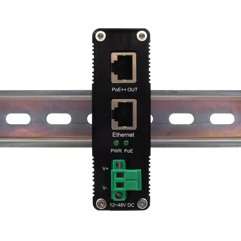 Injector PoE++ Gigabit EXSYS 90W da -40°C a +80°C