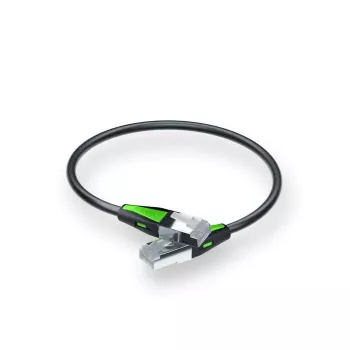 Cavo di rete Zyxel ACCESSORY-ZZ0109F Cat6a RJ-45–RJ-45 nero 0,18 m