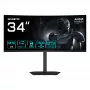 GIGABYTE GS34WQCA monitor da gaming curvo 34 inch WQHD – 3440 x 1440, 1500R, 120 Hz, 1 ms, 300 cd/m², FreeSync Premium, HDR Ready, HDMI 2.0, DisplayPort 1.4