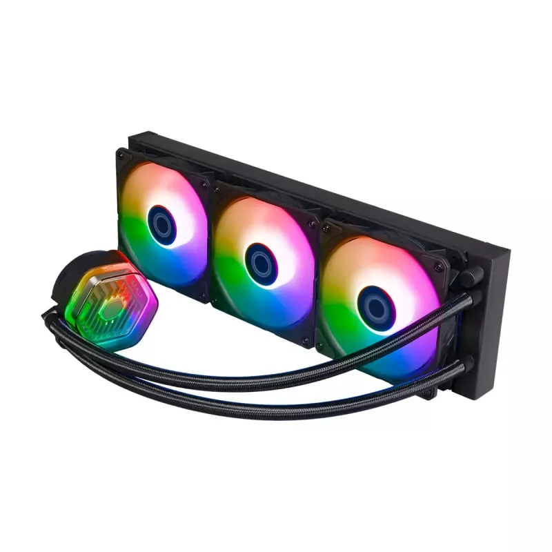 Kit di raffreddamento a liquido Cooler Master MasterLiquid 360 ATMOS 12 cm nero