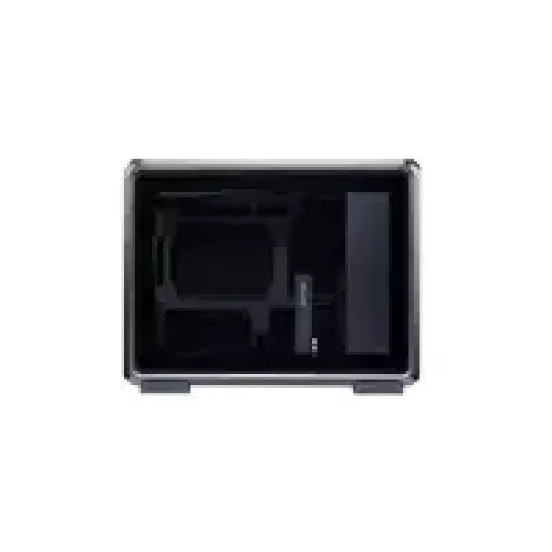 Case per computer Cooler Master MasterFrame 400 Mesh nero mATX con pannello laterale trasparente e 1x ventola ARGB 120mm