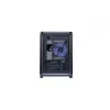 Case per computer Cooler Master MasterFrame 400 Mesh nero mATX con pannello laterale trasparente e 1x ventola ARGB 120mm