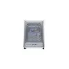 Case per computer Cooler Master MasterFrame 400 Mesh argento, mATX, pannello laterale trasparente, 1x ventola ARGB 120 mm