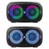 Defender Q5 diffusore Bluetooth stereo portatile, 20W, illuminazione LED, radio FM, TWS
